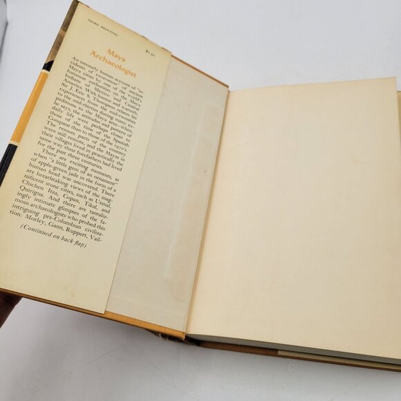 Maya Archaeologist by J. Eric S. Thompson Vintage 1963 Third Printing HCDJ BK050 - Picture 8 of 11
